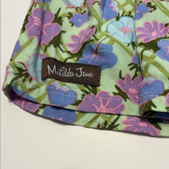 Matilda Jane Blue Pleated Embellished Dress - Picture 5 of 6